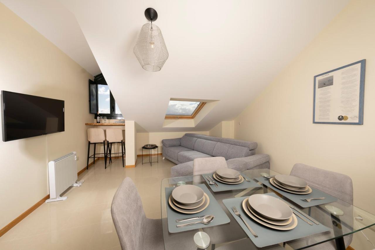 Apartamento Lura De Fisterra Playa De Langosteira En Finisterre Con Vistas Al Mar San Martín de Arriba Esterno foto